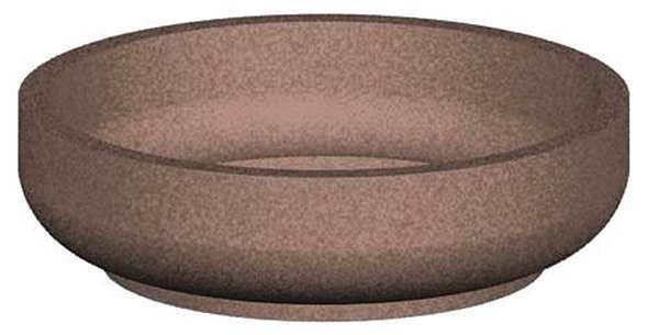 Petersen Manufacturing 60" Round Security Planter, Concrete RP60X17