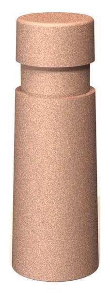 Petersen Manufacturing 10" Round Security Bollard, Concrete B-C