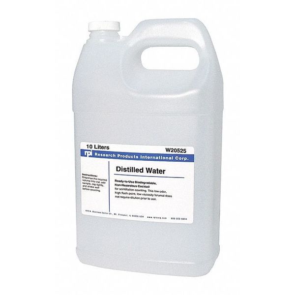 W20525-4000.0 - Distilled Water, Laboratory Reagent Grade, 4 Liters