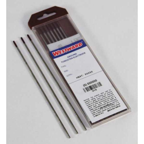 Westward Welding Electrode 1/16" Dia., AWS A5.12, Type TE3Z, PK10 31GH74