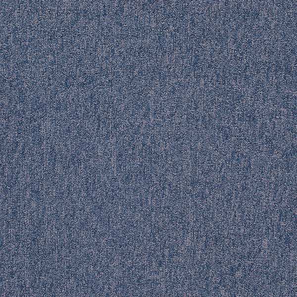 Zoro Select Carpet Tile, 19-11/16in. L, Blue, PK20 31HL70