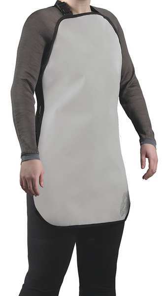 Turtleskin CP Apron, Wht, Polystr, 20 in. L x 30 in. W CPA-40A