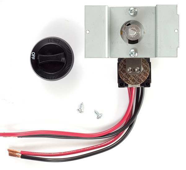 Cadet Electric Floor Heater Thermostat, Double Pole, 120/208/240V AC UCT2B