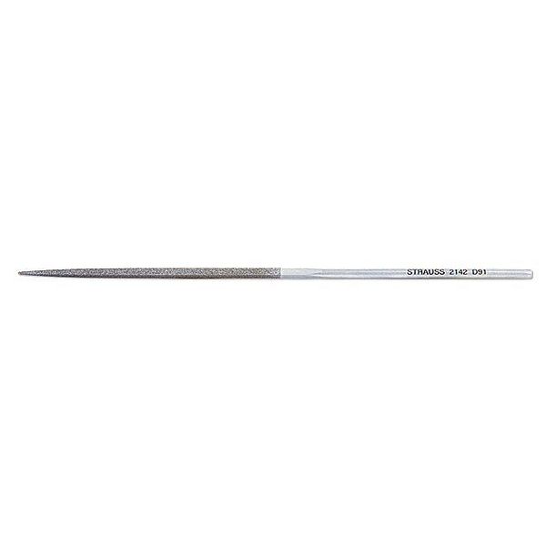 Strauss Needle File, Swiss, Square, 5-1/2 In. L NF2142D126