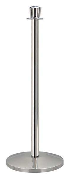 Queueway Urn Top Rope Post, Polished SS, 39 in. QWAY310-3P