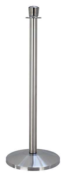 Queueway Urn Top Rope Post, Satin Stainless Steel QWAY310-3S