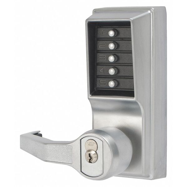 Simplex Push Button Lock, Entry, Key Override LL1021S26D41