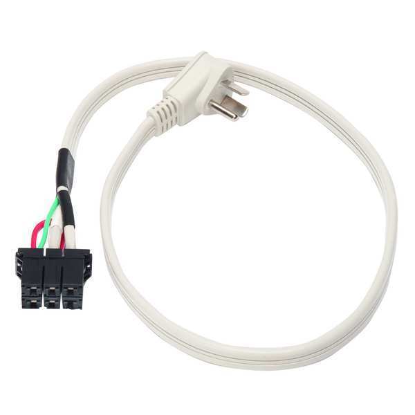 Friedrich PTAC Power Cord, 265VAC, White PXPC26515A