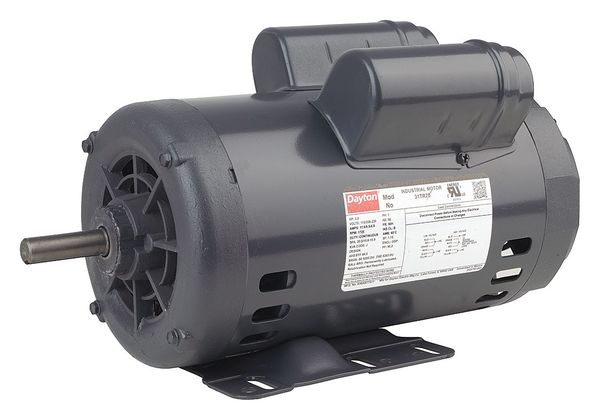 Dayton Capacitor-Start/Run General Purpose Motor, 2 HP, 115/208-230V AC Voltage, 56H Frame 31TR70