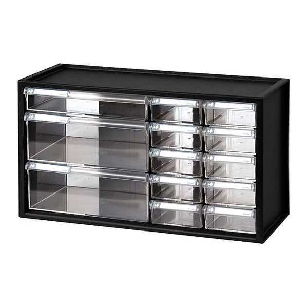 Quantum 4 3/4 x 6 3/4 x 2 1/4 Compartment Storage Box with