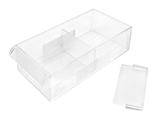 Westward Polystyrene Divider, Clear, 10 PK 31TT97