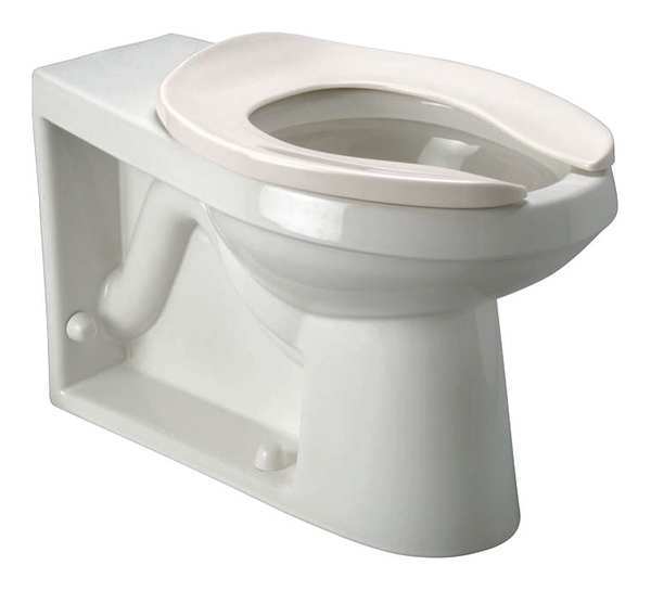 Zurn Toilet Bowl, 1.1 to 1.6 gpf, Siphon Jet, Floor Mount Mount, Elongated, White Z5647-BWL