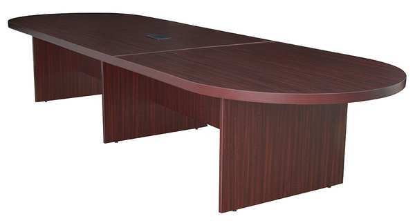 Regency Race Track Conference Table, 52 in X 14 ft X 29 in, Laminate Top LCTRT16852MH