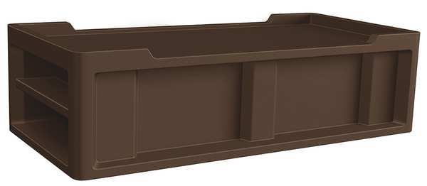 Cortech Endurance Bed, 85inLx41inWx24inH, PE, Brown 7801BN