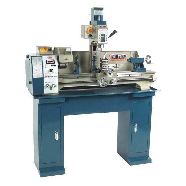 Baileigh Industrial Lathe, 110 Volts, 1 HP, 60 Hz, 1 Phase MLD-1030