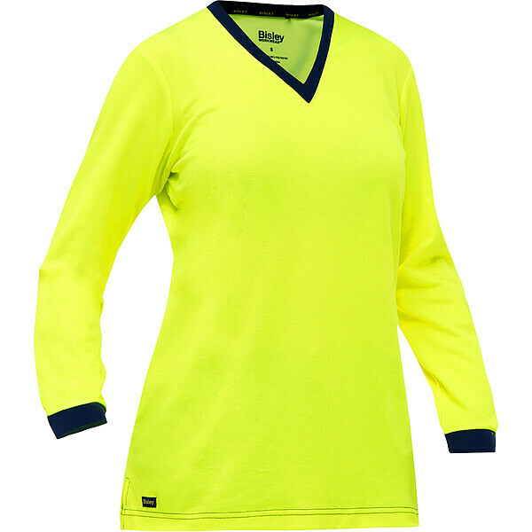 Bisley Non-ANSI Women's Long Sleeve Shirt 310W6118-Y/2X