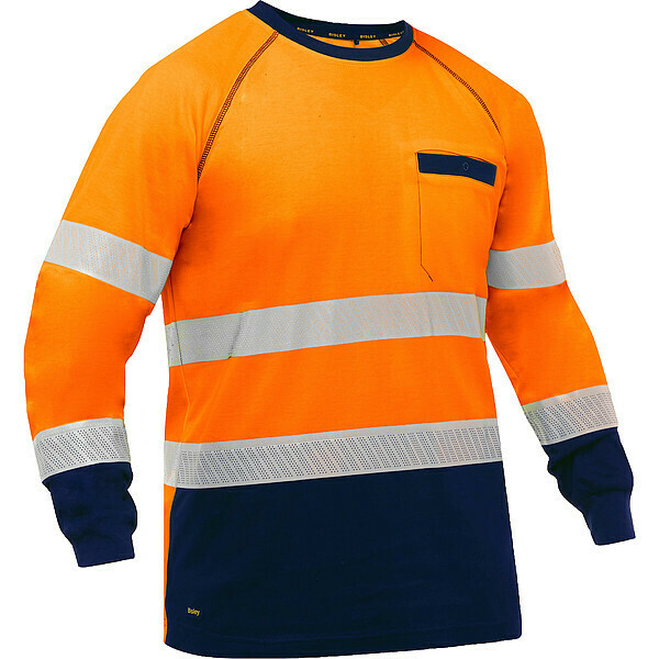 Bisley HI-VIS SHIRTS 313M6118T-ON/4X