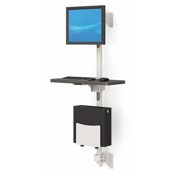 Afc Industries Mounted Pole-Type Computer Workstation 772376G