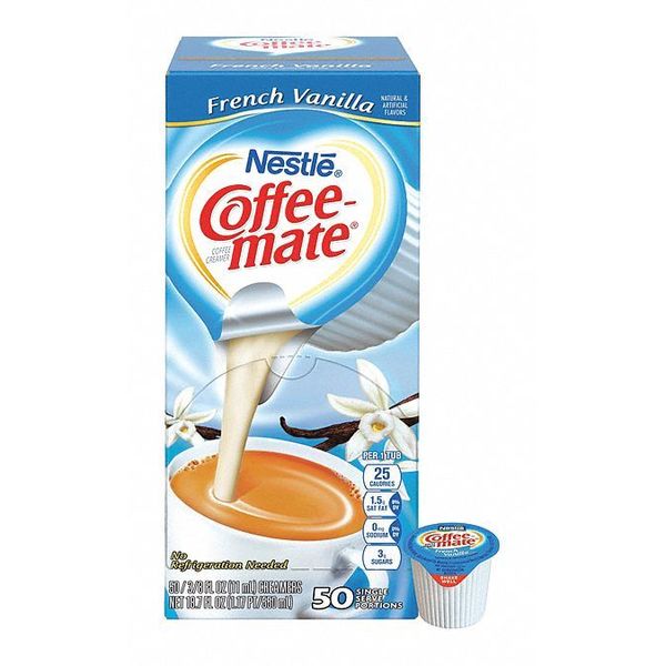 Nestle Professional Creamr, Liquid, Vanilla Flavor, PK200 35170CT