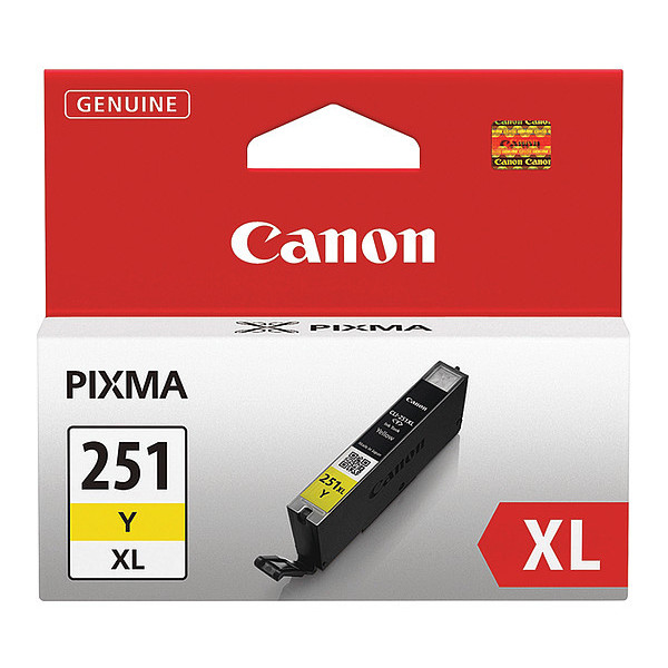 Canon Cartridge, CLI-251, Yellow CLI251XLY