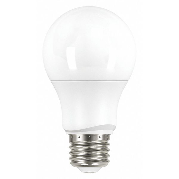 Satco Bulb, LED, 6W, 120V, A19, Base E26, 30K S9591