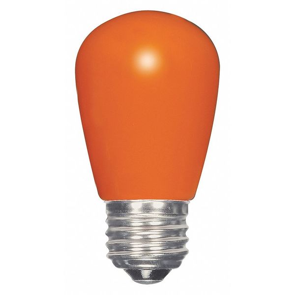Satco Bulb, LED, 1.4W, 120V, S14, Base E26, Light Distribution: 360 Degrees Beam Spread S9173