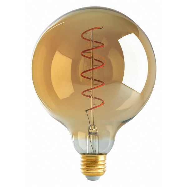 Satco Bulb, LED, 4W, 120V, G40, Base E26, 22K S9969