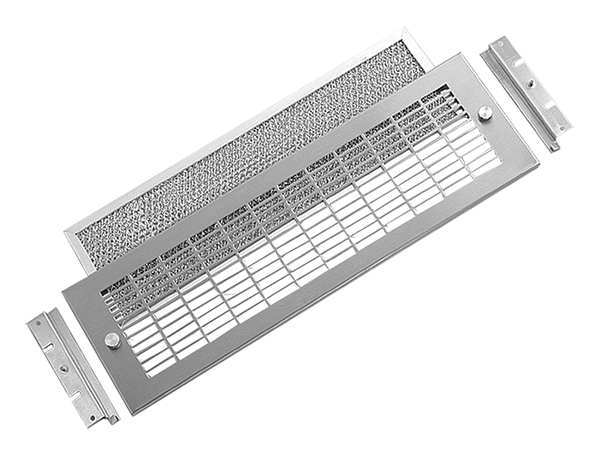Nvent Hoffman Exhaust Grill and Filter, NOVAL Accessory, 16 Gang, Steel AEXGR275