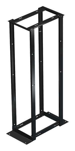 Nvent Hoffman Rack, Frame, Aluminum, Black E4DR19FM45U