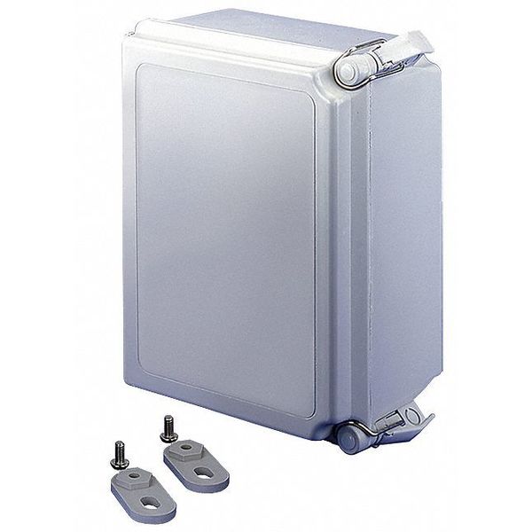 Nvent Hoffman Compression-Molded Fiberglass Enclosure, 18 in H, 16 in W, 10 in D, NEMA 4; 4X; 12; 13, Hinged A181610CHQRFG