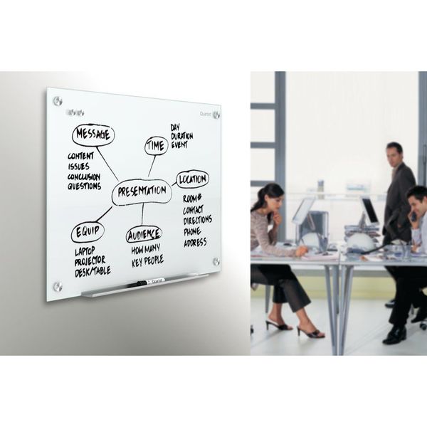 Quartet Infinity Dry Erase Board Glass 96in. x 48in. White