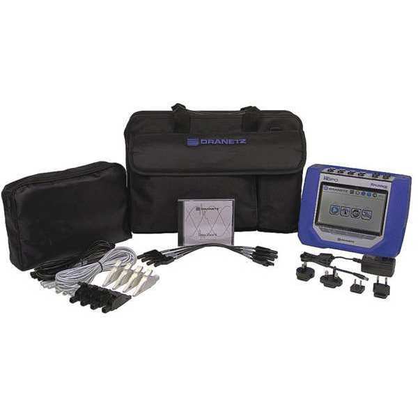 Dranetz Power Quality Analyzer Kit, 1 mS, NIST HDPQ-P-XAPKG