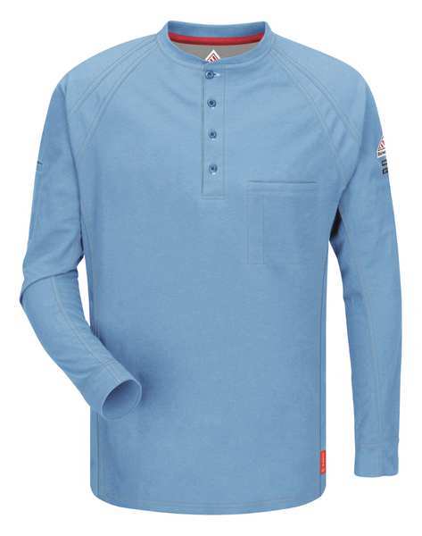 Vf Imagewear FR Polo Shirt, Bl, 2XL, Long, Button QT20BL RG XXL