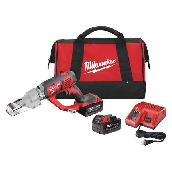 Milwaukee Tool M18 Cordless 18 Gauge Single Cut Shear Kit 2637-22