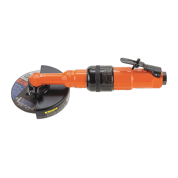 Cleco Right Angle Angle Grinder, 1/4 in Air Inlet, 0.6 HP 216GLSB-135A-D3T4