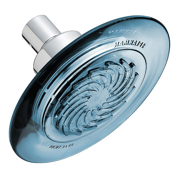 Speakman wall, Shower Head, Blue & Polished Chrome, Wall S-4000-E15