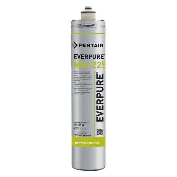 Everpure Specialty Filter Cartridge, 0.2 gpm, 0.5 Micron, 3" O.D., 17 in H EV962703-75