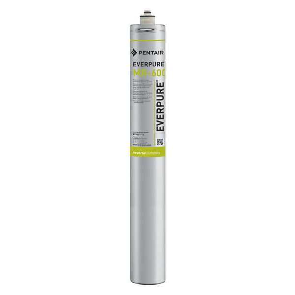 Everpure Specialty Filter Cartridge, 600 gpm, 0.5 Micron, 3" O.D., 25 in H EV962713-75