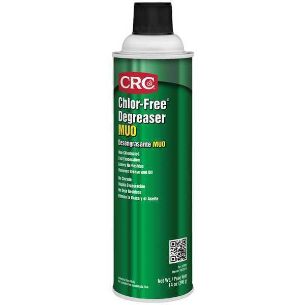 Crc Chlor-Free Degreaser MUO, 20 oz Aerosol Spray Can, Ready To Use, Solvent Based, K1 03985