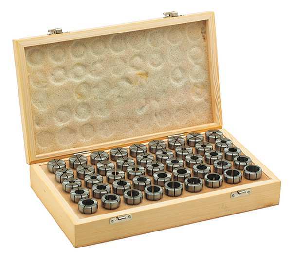 Parlec Standard Collet Set, 3/8 in. to 1 in. 100PG-S041