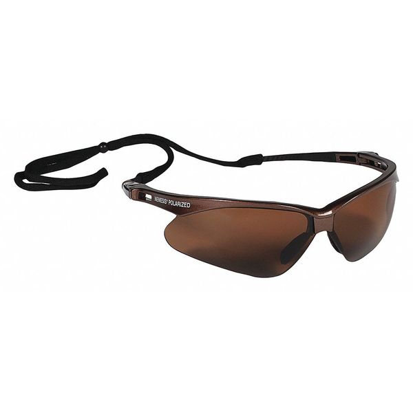Kleenguard Polarized Safety Glasses, Brown Scratch-Resistant 28637