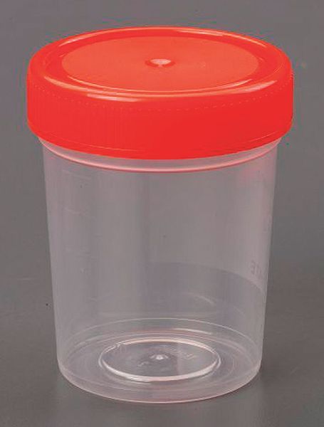 Buy 100 Plastic Containers with Lids, 4oz Round Storage Containers