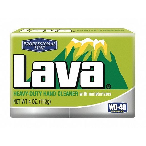 Lava Bar Soap w/Pumice, 4 Oz, Unscented, PK48 10383