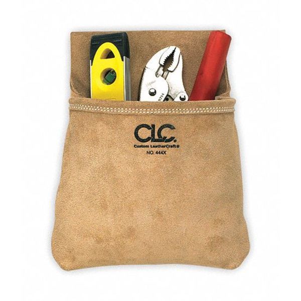Clc Work Gear Standard Single Suede Bag, Suede Leather, 1 Pockets 444X