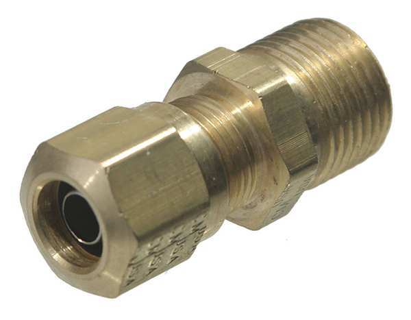 Tramec Sloan Male Connector, Compression, Brass, 1In 968-4NS