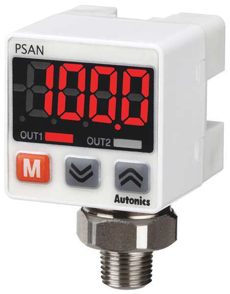 Autonics Vacuum Air Pressure Sensor, 1 to 5VDC PSAN-V01CPV-NPT1/8