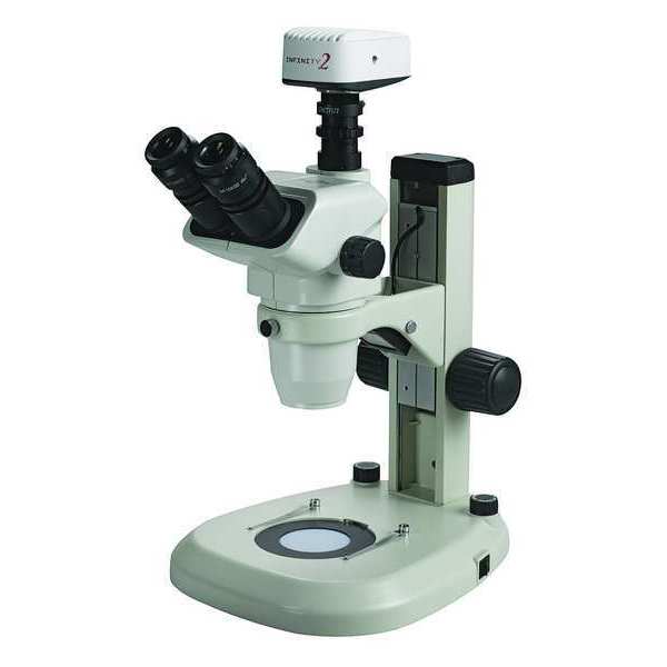 Accu-Scope Microscope, 9-13/32in.Hx12-1/2in.L, 17lb. 3076-LED