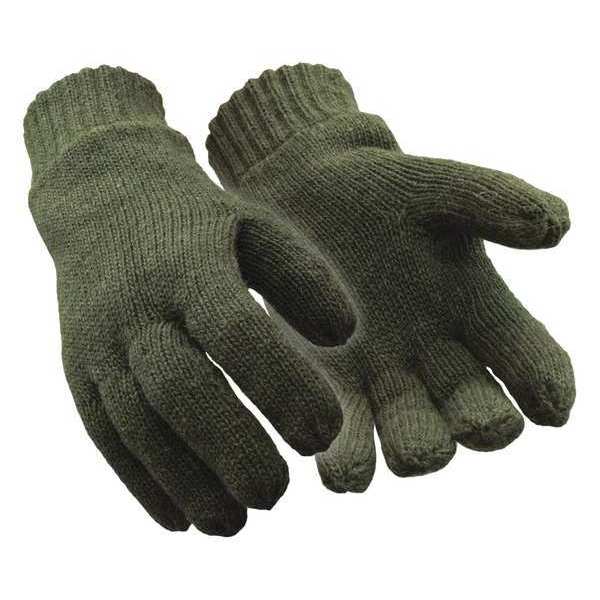 Refrigiwear Cold Protection Gloves, 40g Thinsulate/Tricot Lining, L 0321RGRNLAR
