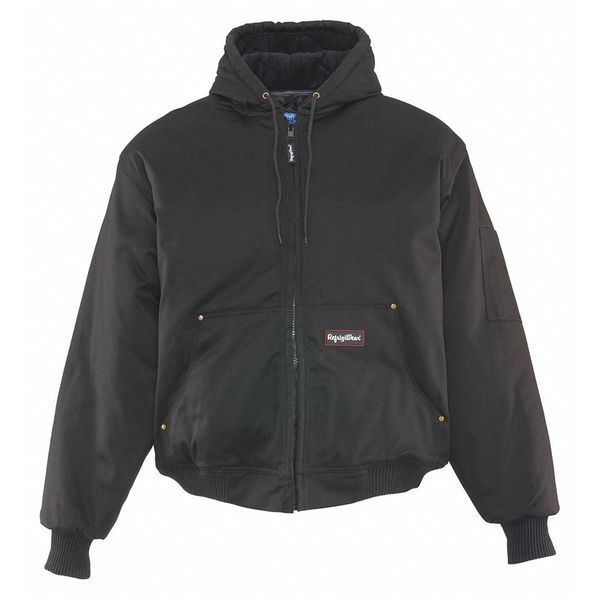 Refrigiwear Jacket Service Jacket Black 2Xl 0620RBLK2XL