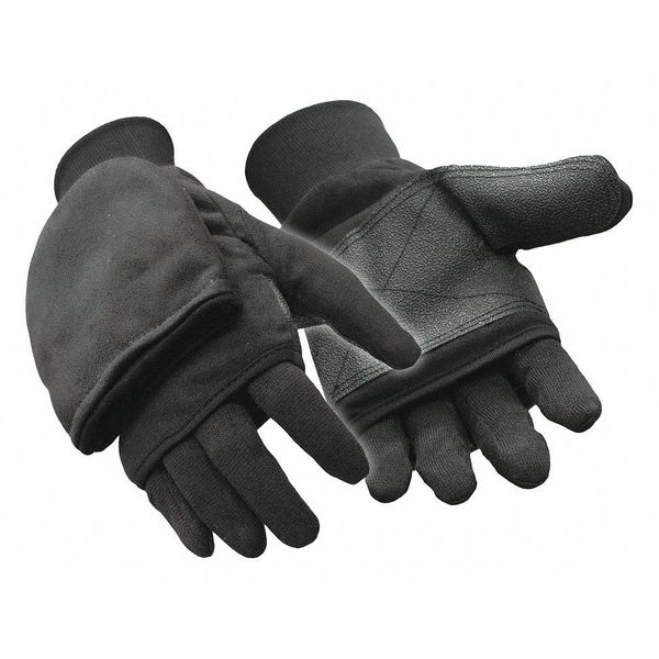 Refrigiwear Cold Protection Mitt Gloves, 40g Thinsulate/Tricot Lining, XL 0404RBLKXLG